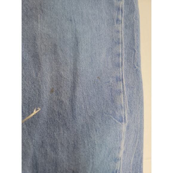 ZARA Barrel Jeans Womens SZ 4 High Rise Scrunch Waist Patch Pocket - Picture 4 of 9